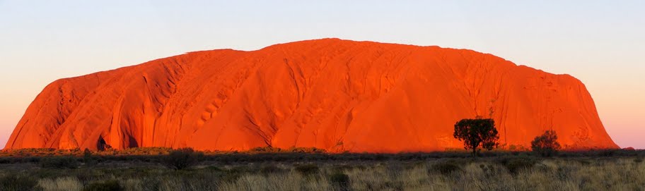Sunset at Uluru