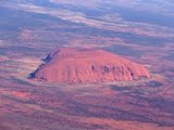Uluru from the plane